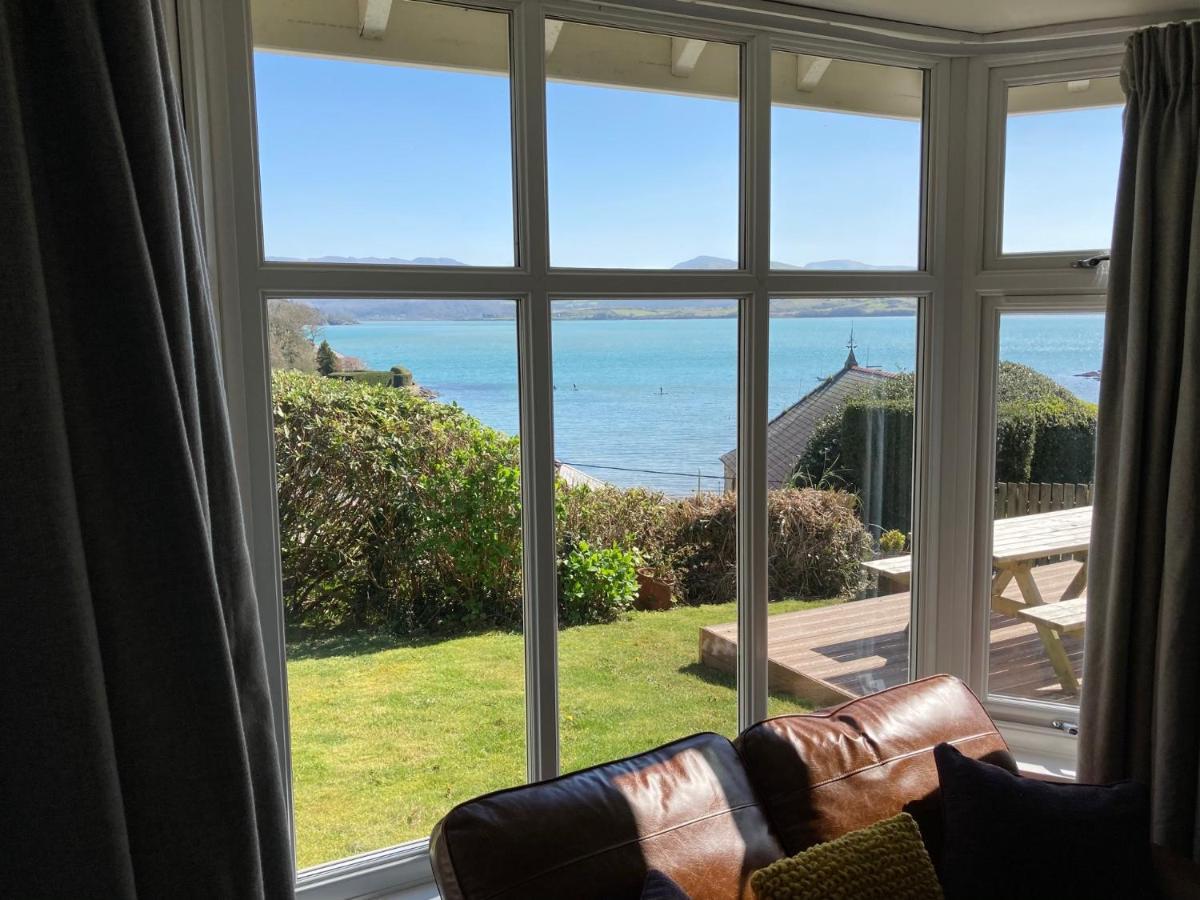 Villa Tegfryn , 5*, Sea View, Borth Y Gest Porthmadog Esterno foto