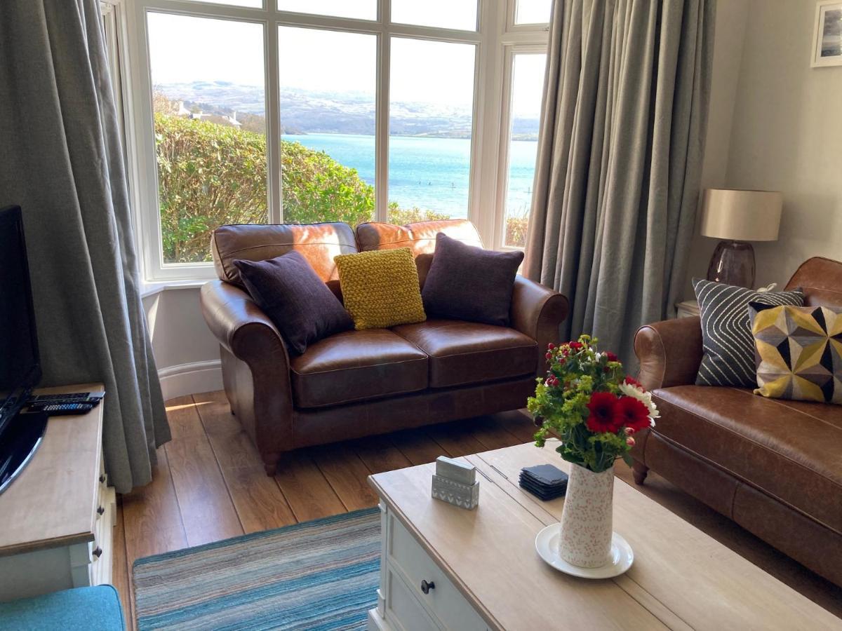 Villa Tegfryn , 5*, Sea View, Borth Y Gest Porthmadog Esterno foto