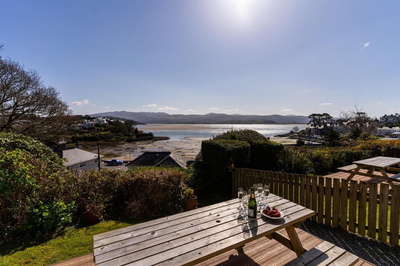 Villa Tegfryn , 5*, Sea View, Borth Y Gest Porthmadog Esterno foto