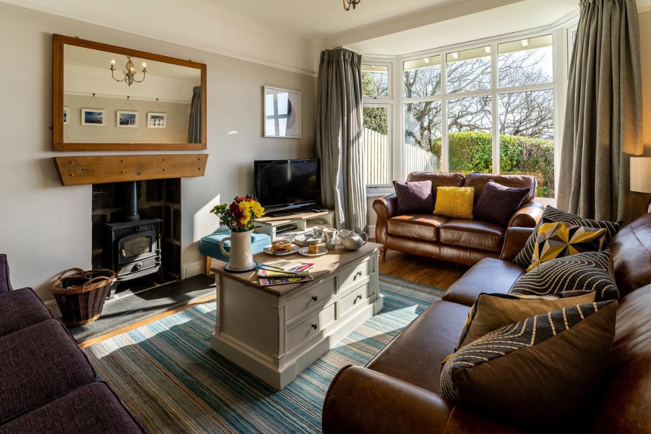 Villa Tegfryn , 5*, Sea View, Borth Y Gest Porthmadog Esterno foto